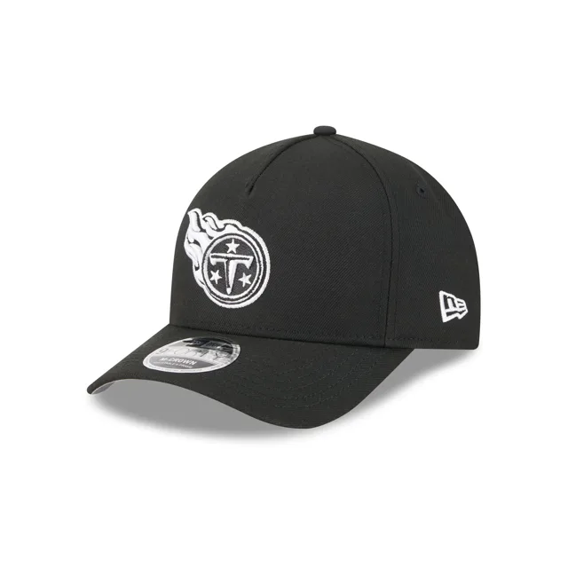 Tennessee Titans Casquette Snapback 9FORTY M-Crown A-Frame noire et blanche