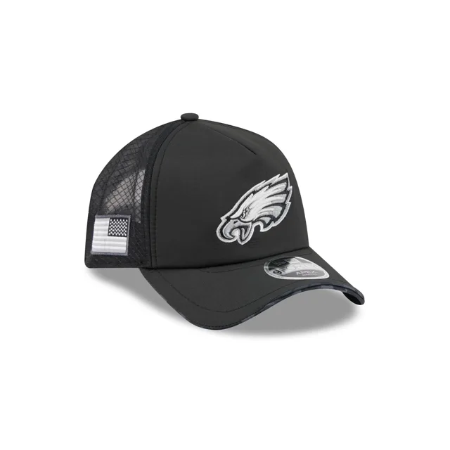 Philadelphia Eagles 2026 Salut au service 9FORTY APEX Snapback Hat