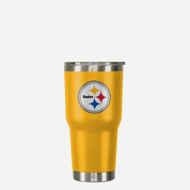 Pittsburgh Steelers Gobelet avec logo de l'équipe jaune de 30 oz
