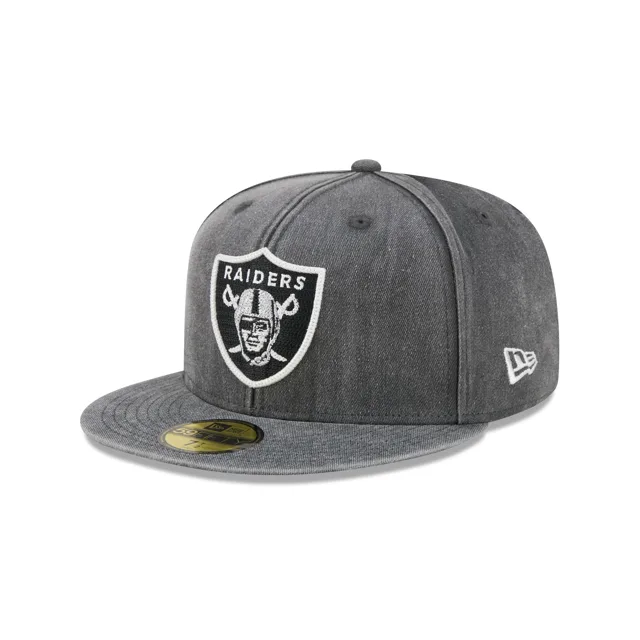 Las Vegas Raiders Chapeau ajusté 59FIFTY délavé