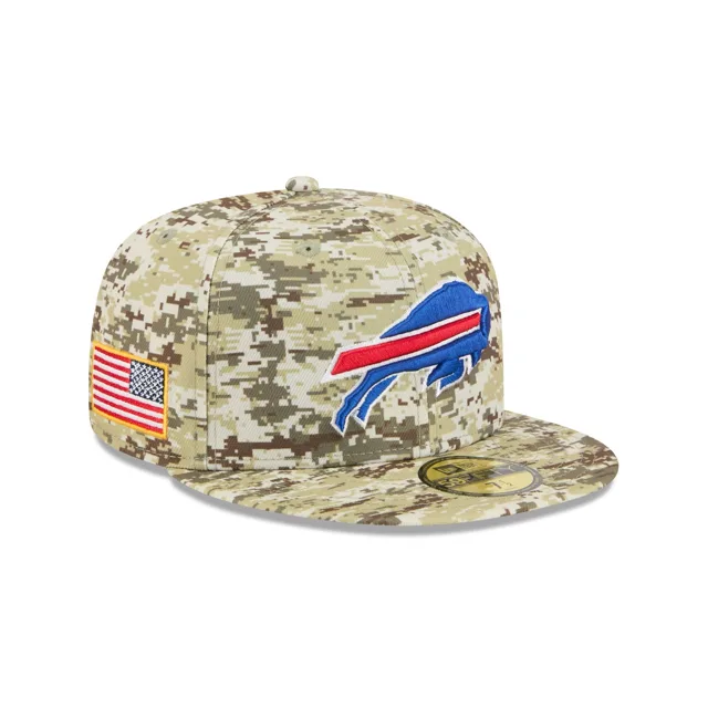 Buffalo Bills 2025 Salut au service Fan Gear 59FIFTY Chapeau ajusté