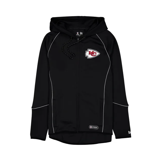 Kansas City Chiefs Sweat à capuche combiné entièrement zippé accentué