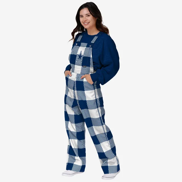Dallas Cowboys Salopette à carreaux pour femme