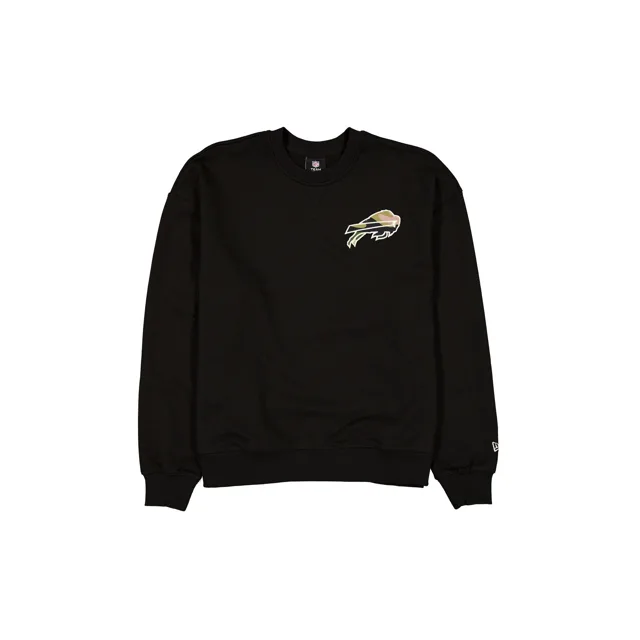 Buffalo Bills Logo Camo Col Rond Noir