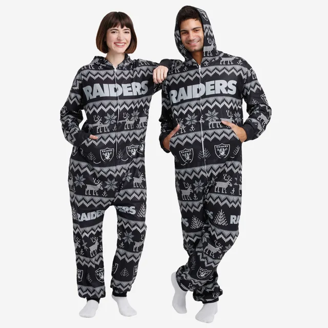 Las Vegas Raiders Pyjama une pièce à motif laid
