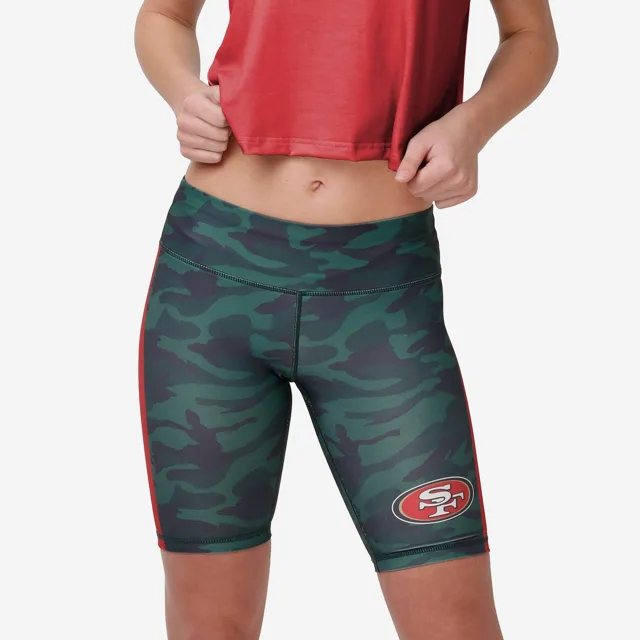 San Francisco 49ers Short de vélo camouflage pour femme