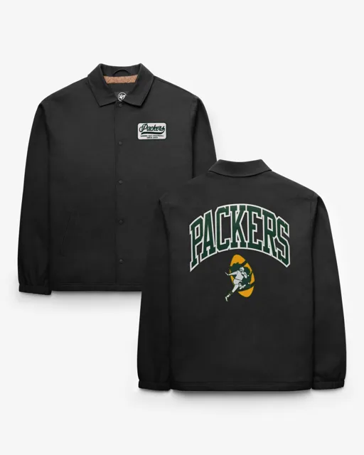 Green Bay Packers VESTE D'ENTRAÎNEUR HISTORIQUE RECHAUPÉ '47