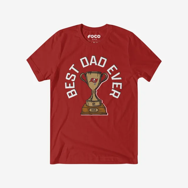 Tampa Bay Buccaneers T-shirt Trophée du meilleur papa de tous les temps