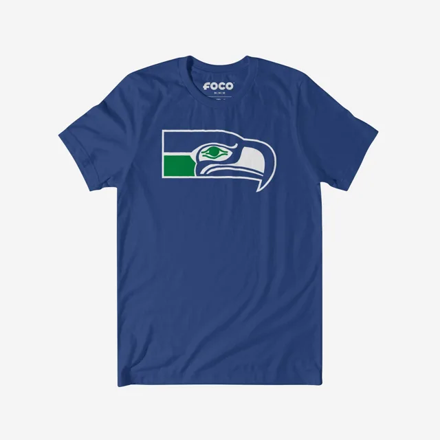 Seattle Seahawks 1976 T-shirt avec logo rétro