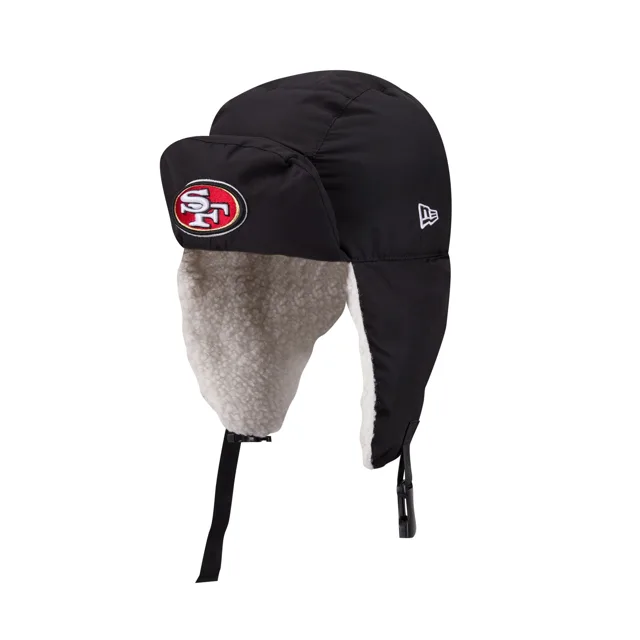 Alpha Industries x San Francisco 49ers Chapeau de trappeur noir