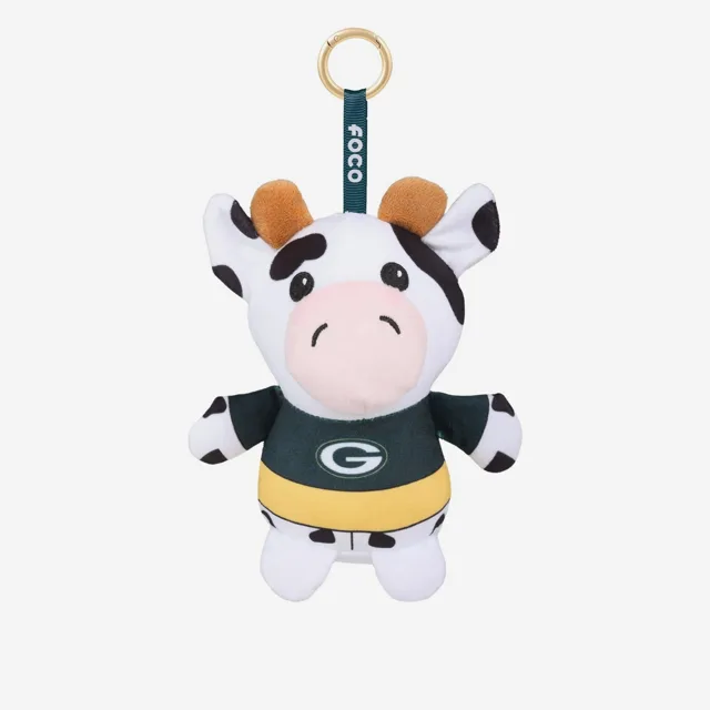 Green Bay Packers Porte-clés en peluche Teamie Beanie Bag Charm