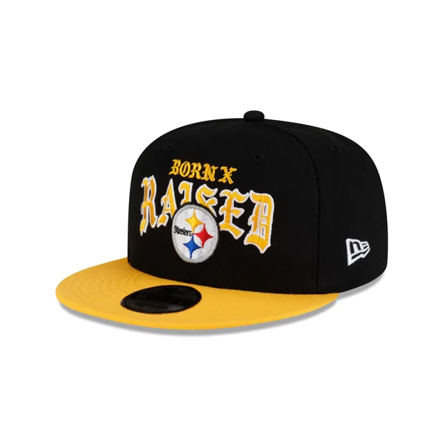Born x Raised x Pittsburgh Steelers Casquette Snapback bicolore 9FIFTY