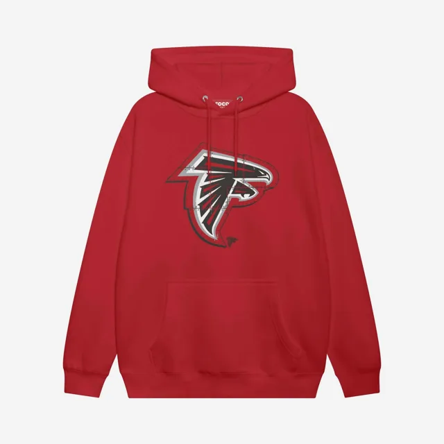 Atlanta Falcons Sweat à capuche avec logo rivet