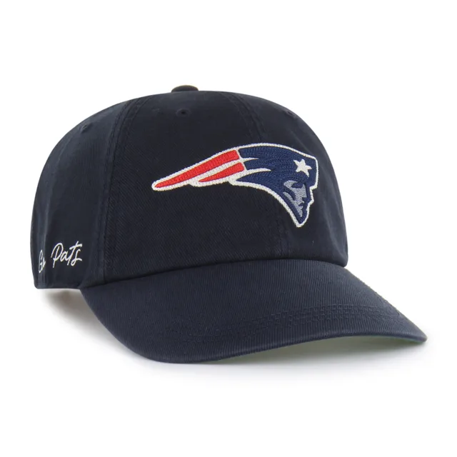 New England Patriots POINT CÔTÉ CHAÎNE '47 NETTOYAGE VISIÈRE LONGUE