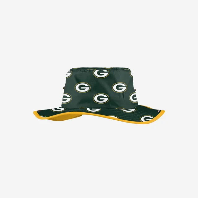 Green Bay Packers Chapeau Boonie hybride mini imprimé pour femme