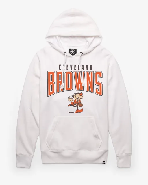 Cleveland Browns ÉLÉMENTS HISTORIQUES DE L'ÉQUIPE '47 ARCH HEADLINE HOOD