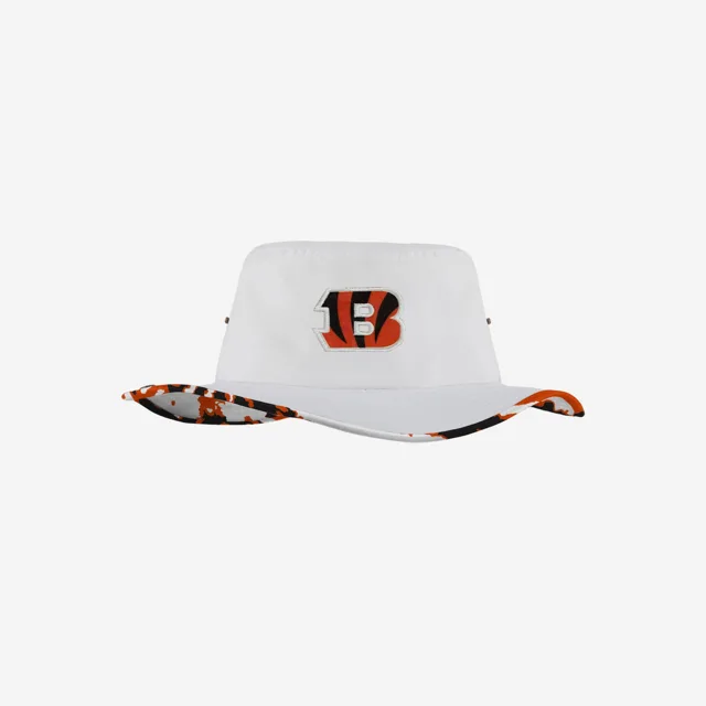 Cincinnati Bengals Chapeau Boonie hybride blanc pour femme
