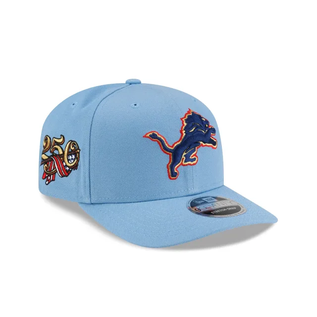 Detroit Lions Chapeau extensible 9SEVENTY rouge, blanc et bleu