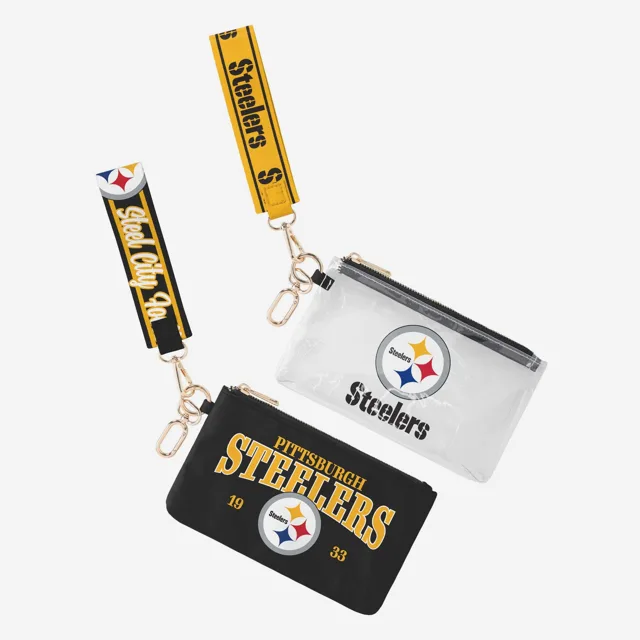 Pittsburgh Steelers Lot de 2 bracelets