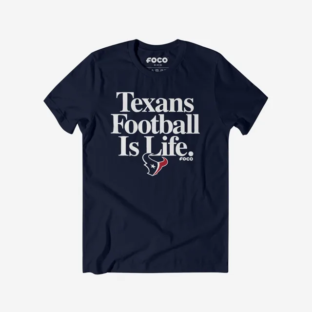 Houston Texans T-shirt Le football est la vie