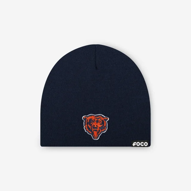 Bonnet tête de mort basique avec logo principal Chicago Bears