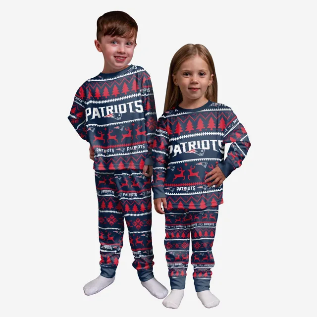 New England Patriots Pyjama de vacances en famille pour tout-petits