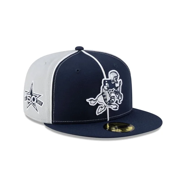 Dallas Cowboys Chapeau ajusté bicolore Pinwheel 59FIFTY