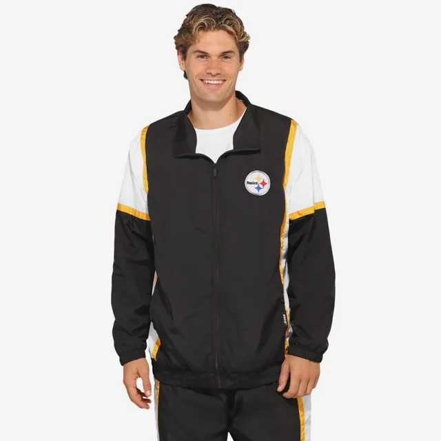 Pittsburgh Steelers Veste Gameday en nylon froissé