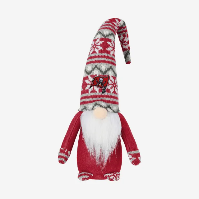 Tampa Bay Buccaneers Gnome en peluche à chapeau courbé