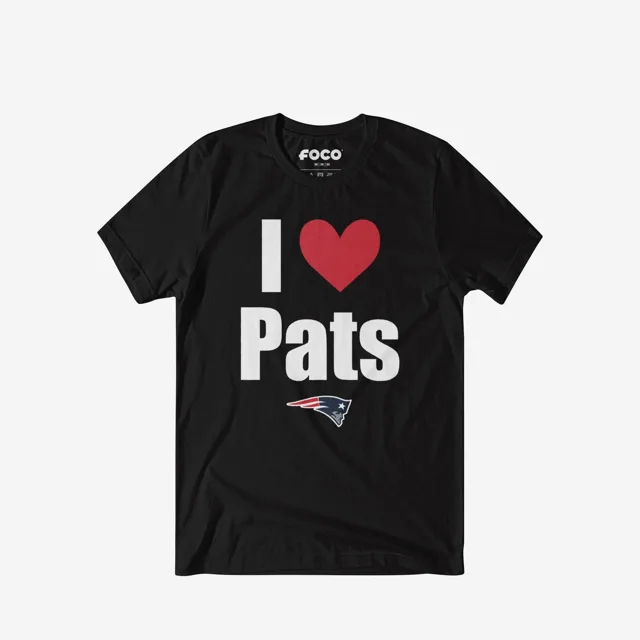 New England Patriots T-shirt I Heart Pats