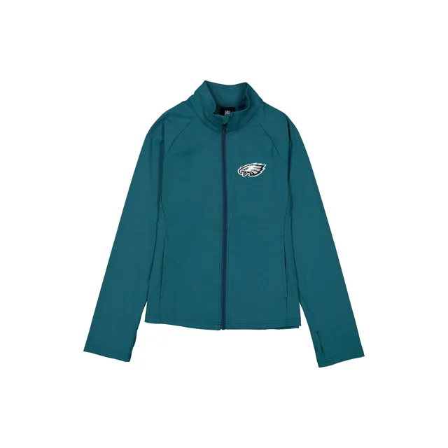 Veste de sport entièrement zippée Philadelphia Eagles pour femme