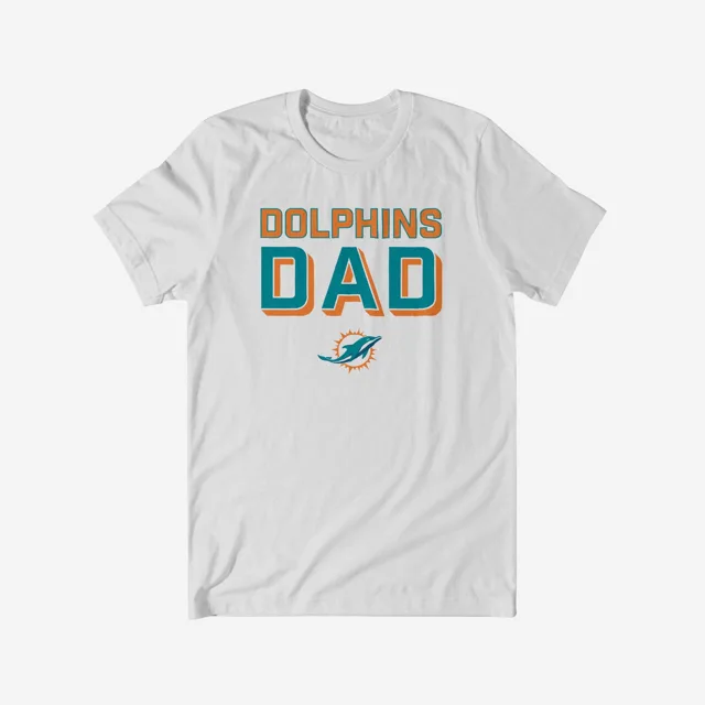 T-shirt papa de l'équipe Miami Dolphins