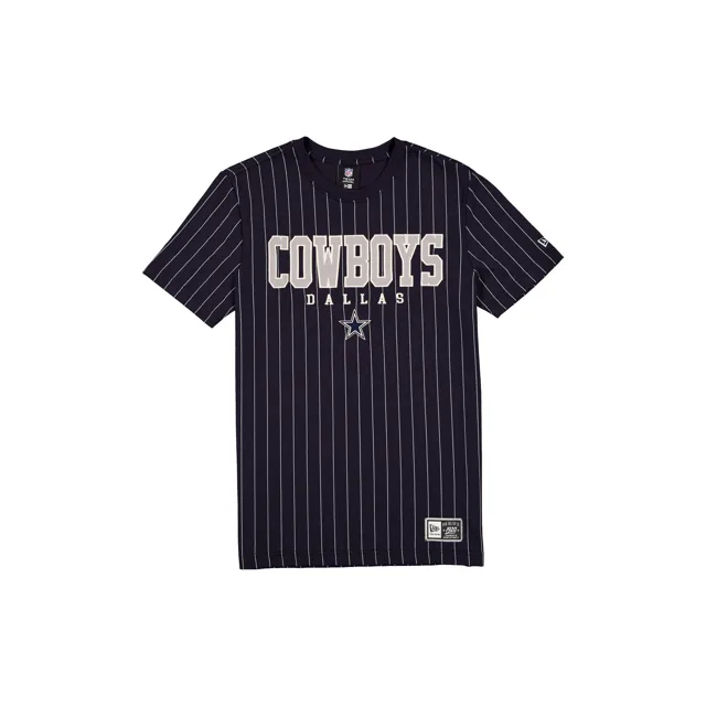 Dallas Cowboys T-shirt universitaire à fines rayures