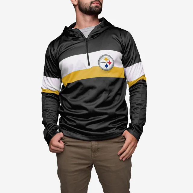 Sweat à capuche zippé 1/4 Pittsburgh Steelers