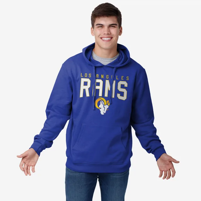 Sweat à capuche uni Los Angeles Rams
