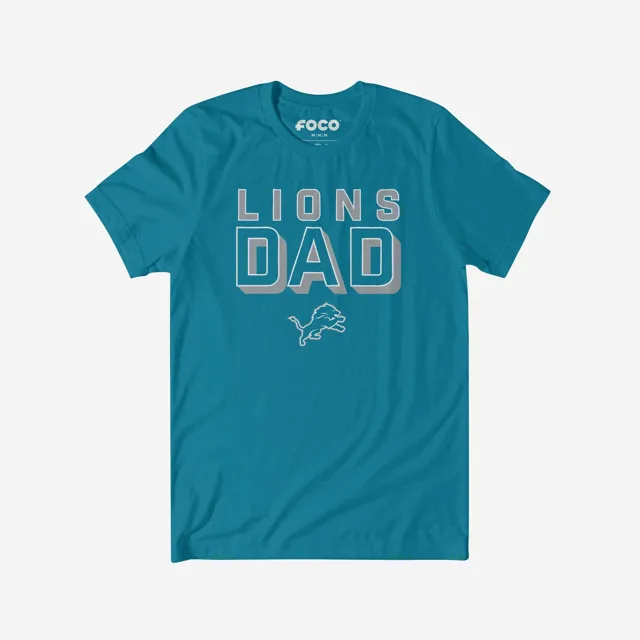 T-shirt papa de l'équipe Detroit Lions