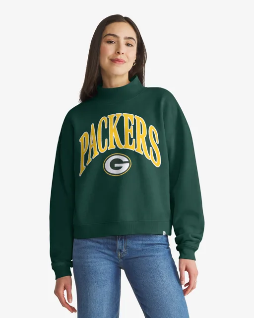 Green Bay Packers PULL À COL MONTANT VANTAGE '47 POUR FEMME
