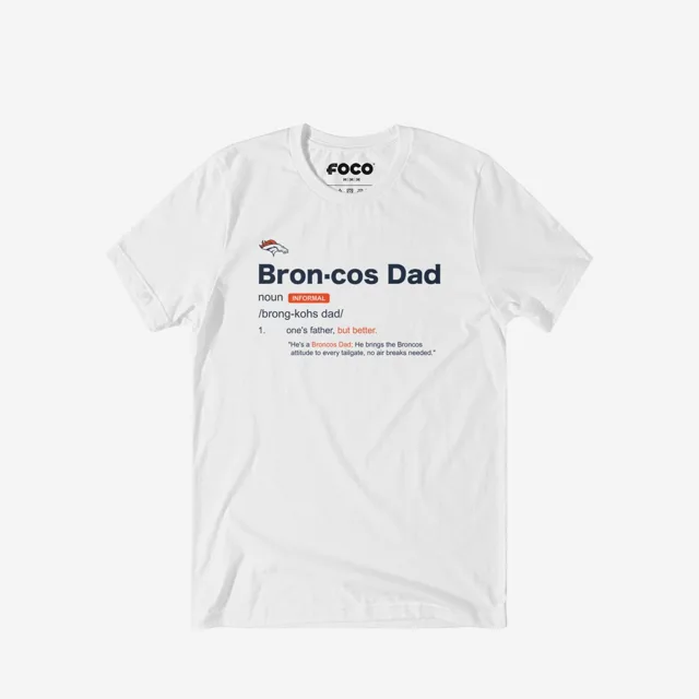 Denver Broncos T-shirt définition papa