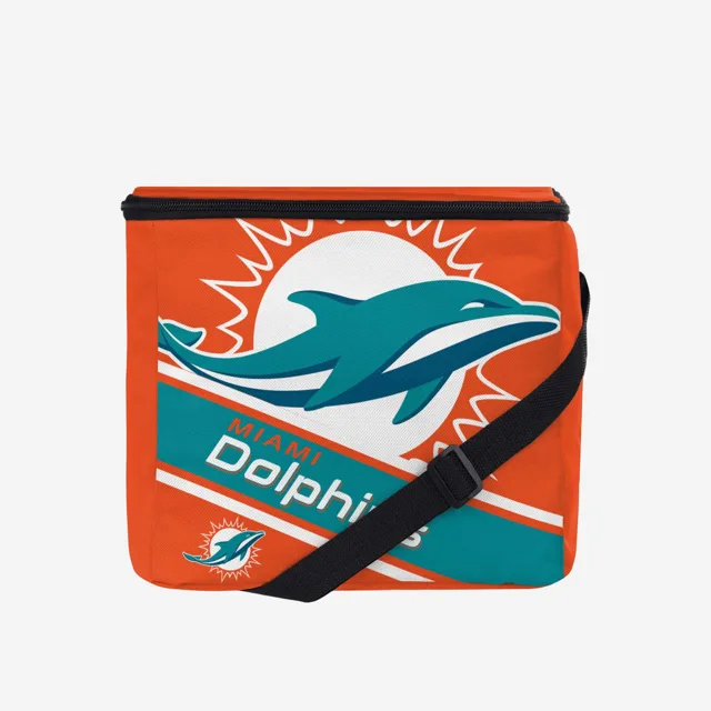 Miami Dolphins Lot de 12 glacières à gros logo et rayures