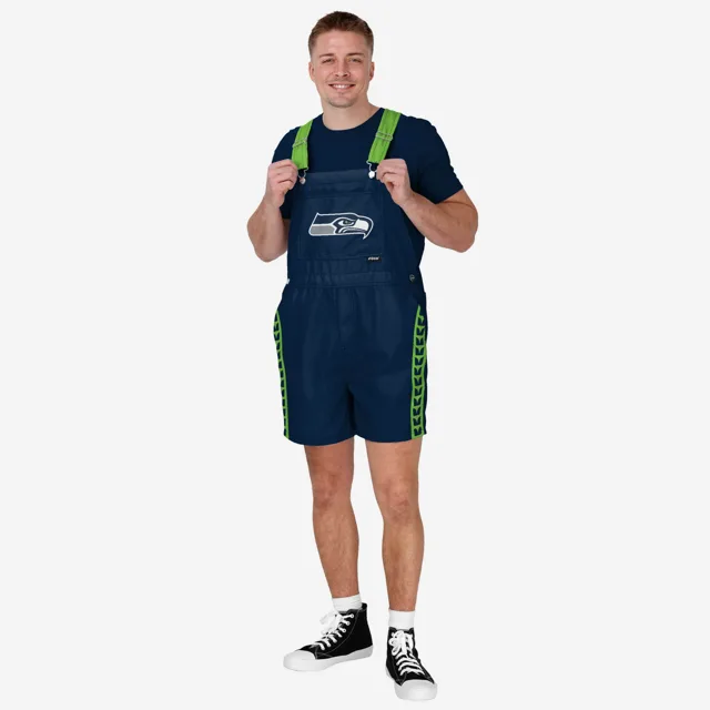 Seattle Seahawks Cuissard à bretelles Team Stripe pour hommes
