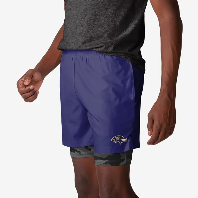 Baltimore Ravens Team Color Camo Liner Short