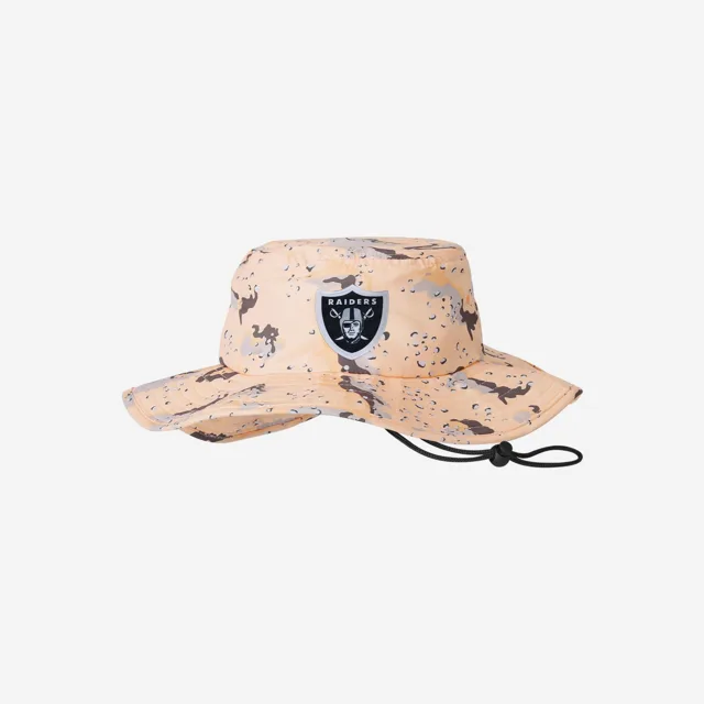 Chapeau Boonie camouflage désert clair Las Vegas Raiders