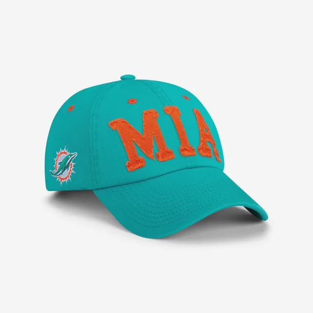 Casquette décontractée monogramme Miami Dolphins