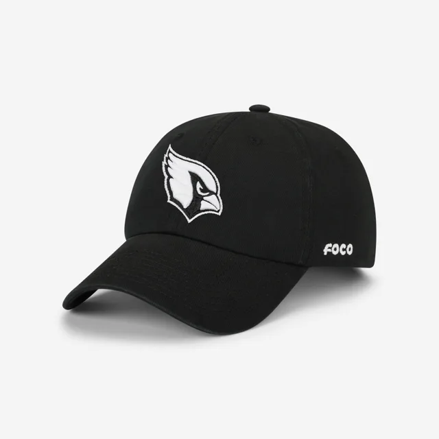 Casquette décontractée noire et blanche Arizona Cardinals