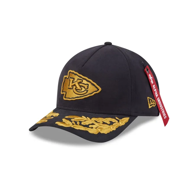 Alpha Industries x Kansas City Chiefs Casquette Snapback noire 9FORTY M-Crown A-Frame