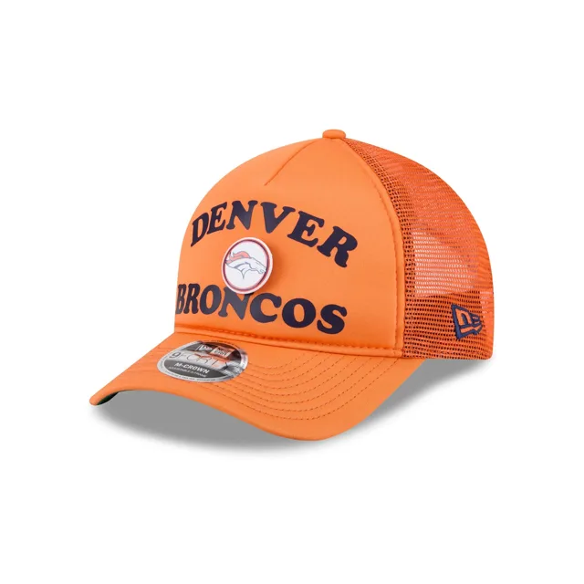 Denver Broncos Bouton 9FORTY Casquette de camionneur A-Frame M-Crown