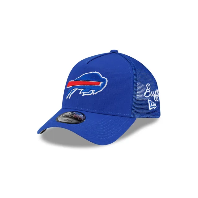 Buffalo Bills Casquette de camionneur à cadre en A avec script latéral 9FORTY