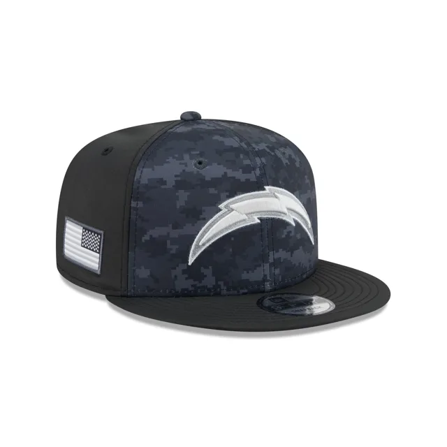 Los Angeles Chargers 2026 Salut au service 9FIFTY Snapback Hat