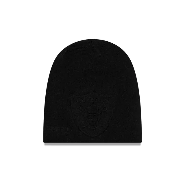 Las Vegas Raiders Bonnet en tricot sans revers ton sur ton