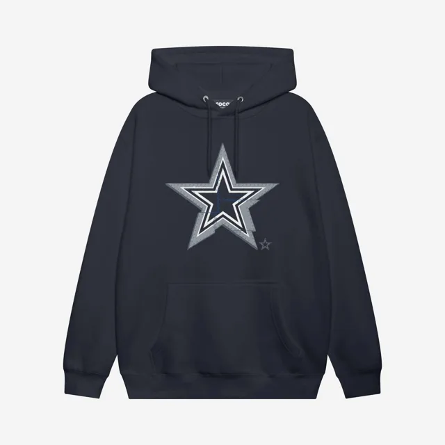 Dallas Cowboys Sweat à capuche avec logo rivet